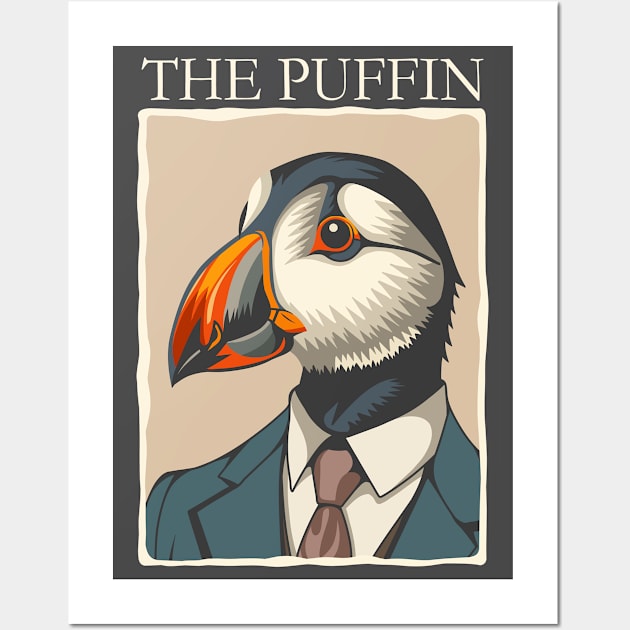 The Puffin Man Wall Art by milhad